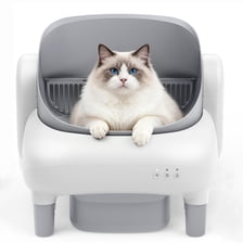 Quiet Self Cleaning Litter Box Electric Reference: Petcove Purrtek Max Self Cleaning Cat Litter Box