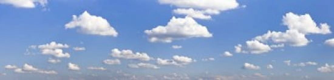 Cumulus clouds in the sky Baden Wurttemberg Germany Canvas Art - Panoramic Images (20 x 5)