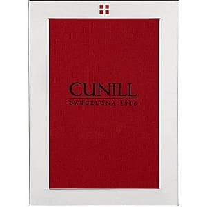 Cunill SQUARES 925 fine sterling silver and enamel 5x7 frame from Cunill Spain - 5x7