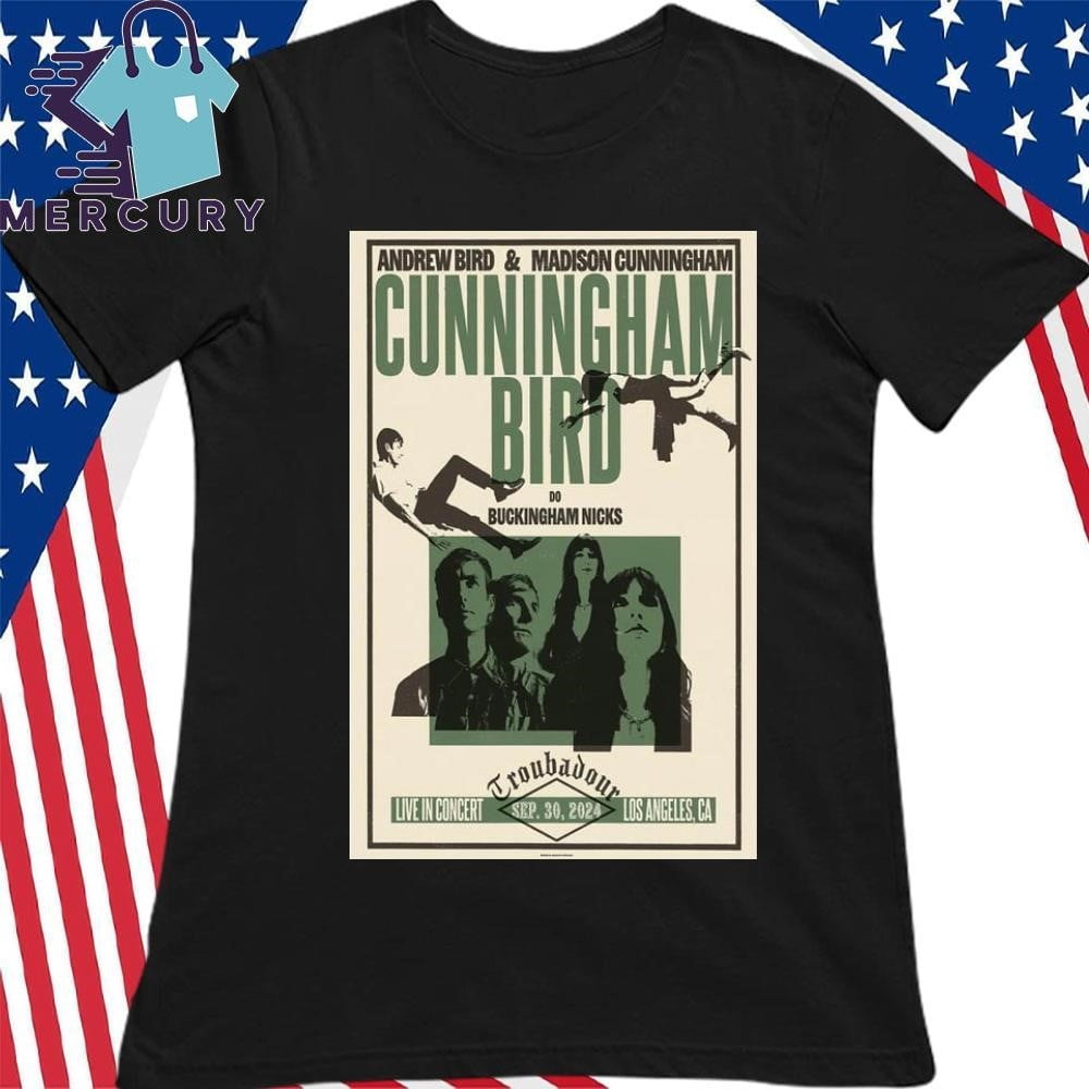 Cunningham Bird At Troubadour On September 30 2024 Poster Shirt