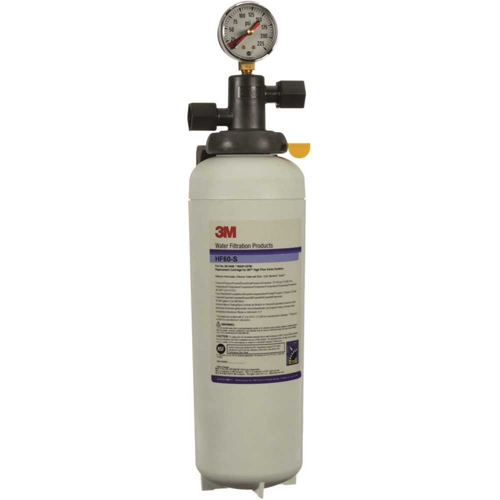 3M HF60-S 14.7" White Carbon Block Water Filter Cartridge