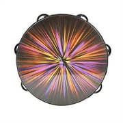 Cuoff 8 Inch Double Tambourine, Hand Held Percussion Drum Musical Percussion Tambourines for Adults,Kids,Church,Party