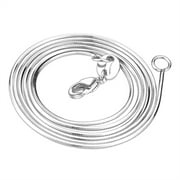 Cuoff Necklace 1MM Snake Chain Clavicle Chain Snake Chain Women Jewelry