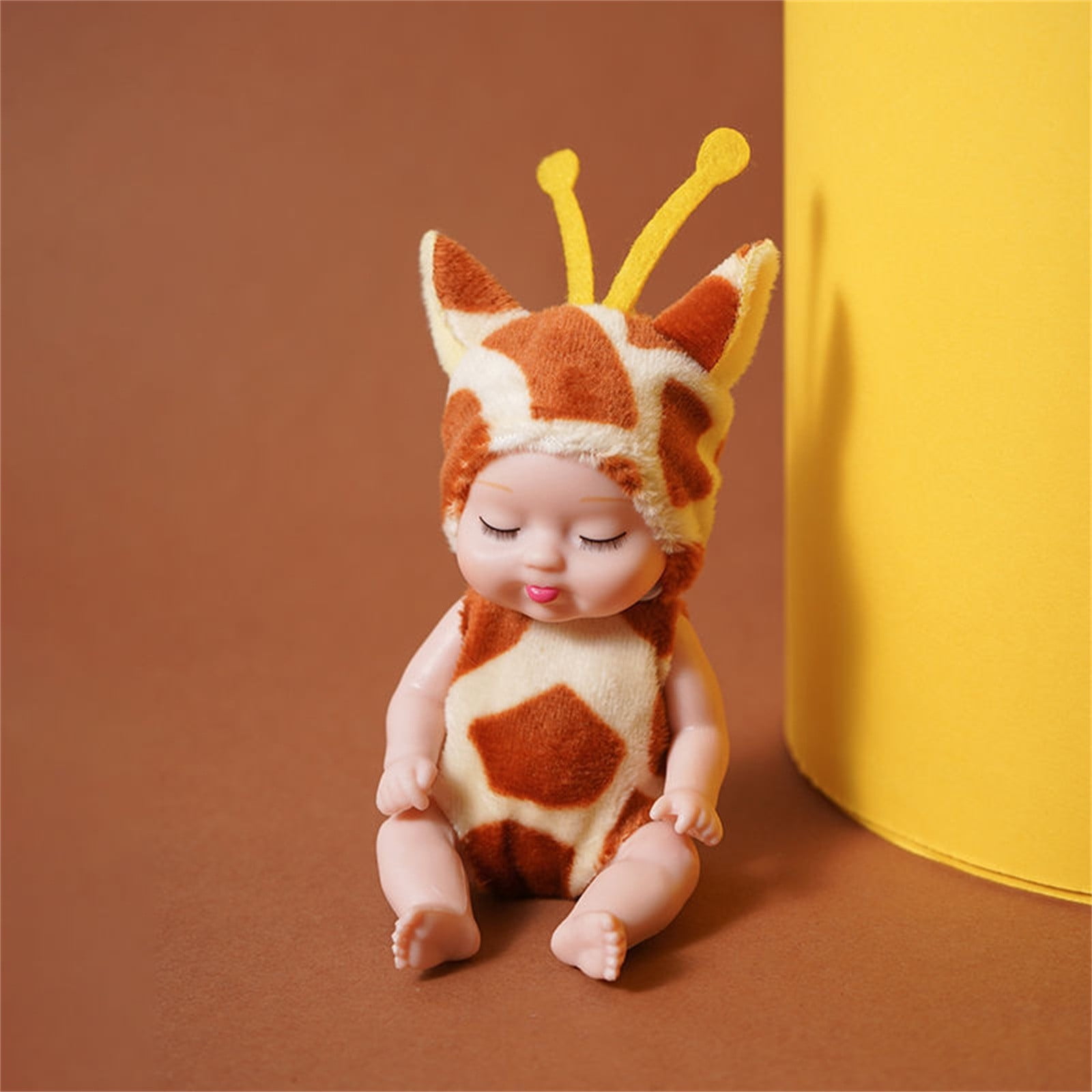 Cuoff Toys Baby Cute Sleeping Doll, Simulation Doll, Baby Soothing Doll