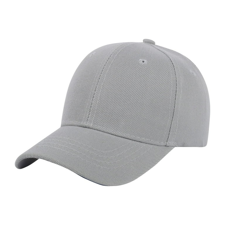 Cuoff hats Kids Baseball Cap Snapback Hat Hip-Hop Gray One size 80