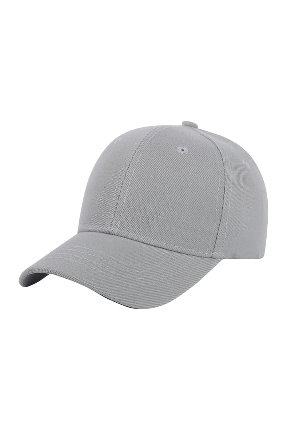 Cuoff hats Kids Baseball Cap Snapback Hat Hip-Hop Gray One size 80% Polyester,20% Spandex