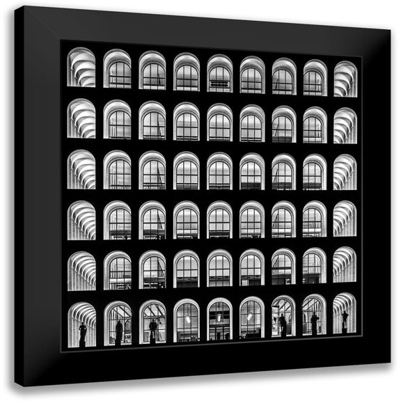 Cuomo, Massimo 12x12 Black Modern Framed Museum Art Print Titled - Untitled