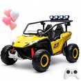 thumbnail image 1 of Cuoote 2 Seater Ride On Car for Kids 3-8, 24V Ride on Toy with Remote Control, LED Lights, EVA Tires, 1 of 9