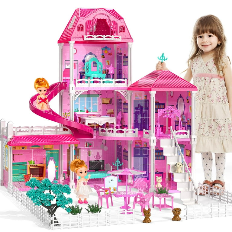 Girls Simple Barbie House Buy My Pretty Doll House Online At Best