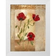 thumbnail image 1 of Cuozzo, Marianne D. 15x18 White Modern Wood Framed Museum Art Print Titled - Red Poppies IV, 1 of 4
