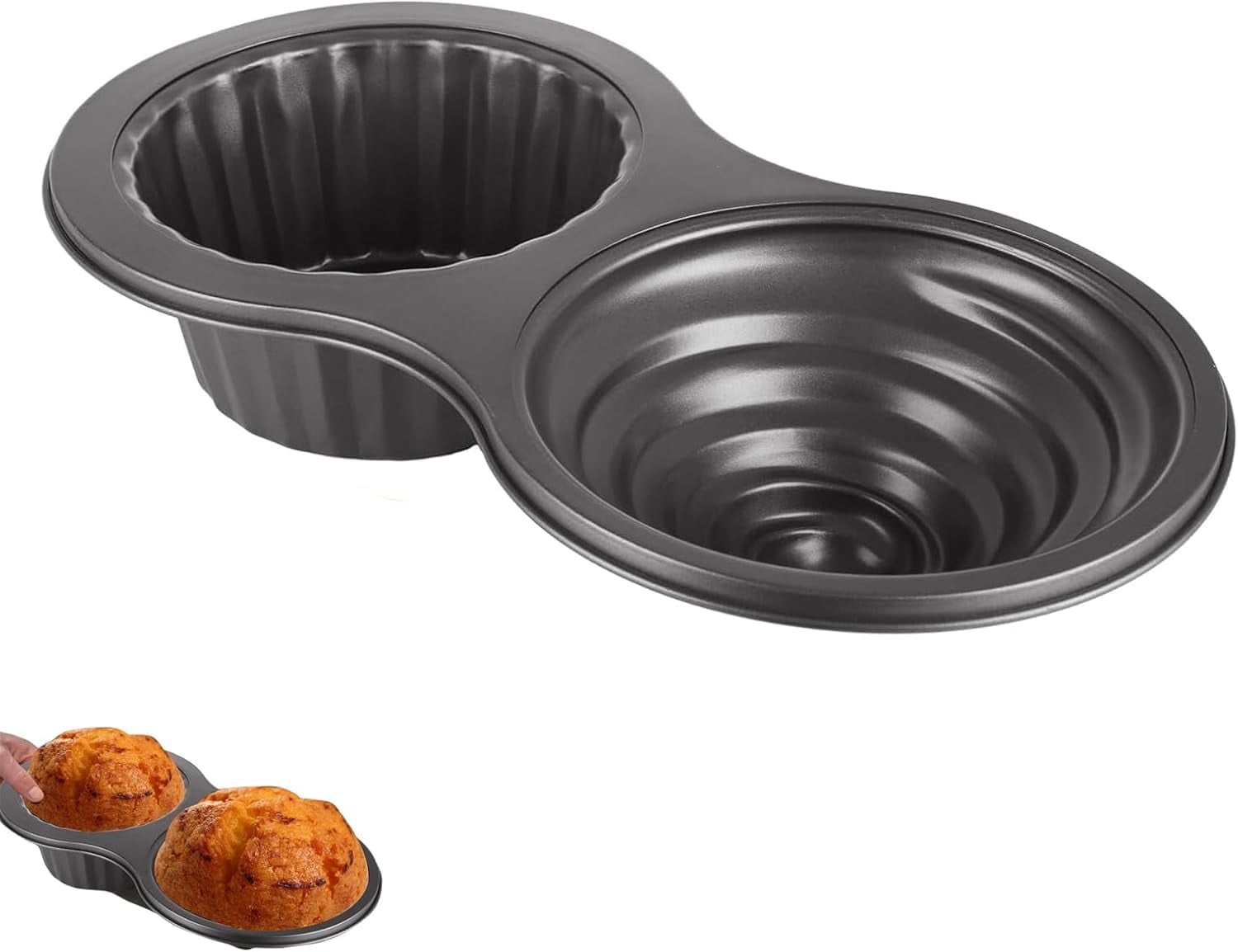 Birthday Cake Large Cupcake Baking Tin Cup Cake Pans For Baking