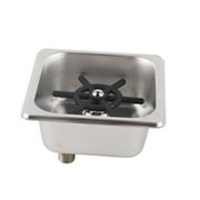 Cup Cleaner, Professional Steaming Pitcher Rinser, Glass Washer, Kitchen Stainless Steel for Bar Coffee Milk Tea Hotel