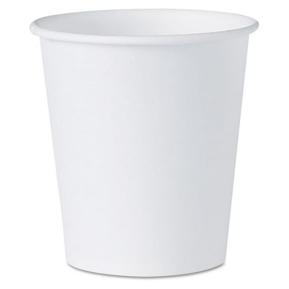 Cup Company 44 White Paper Water Cups 3oz 100/Pack