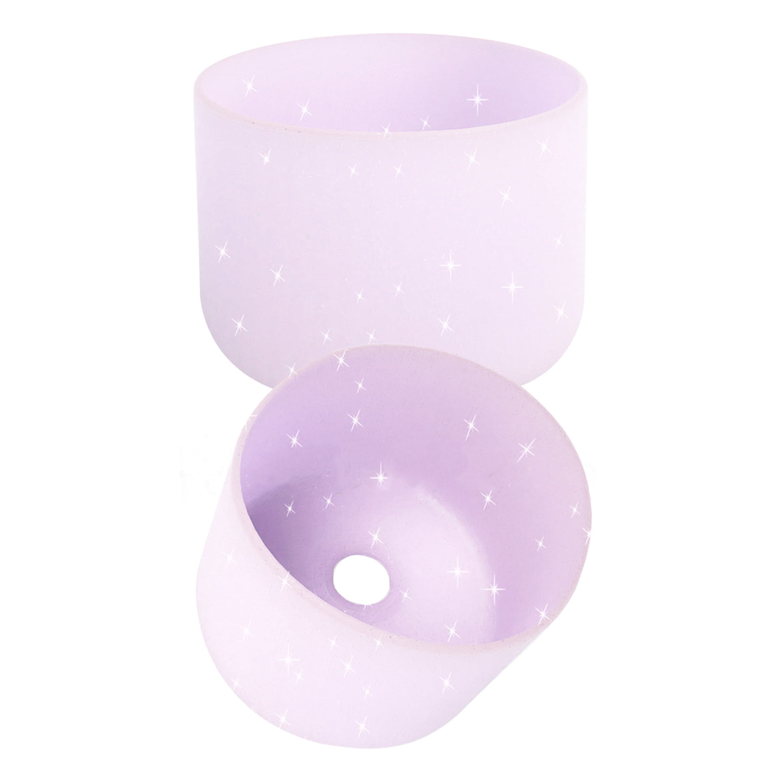 Yoelike 2-Pack Glitter Silicone Boot For Owala 24 Oz Water Bottle - Anti-Slip Protective Bottom Sleeve
