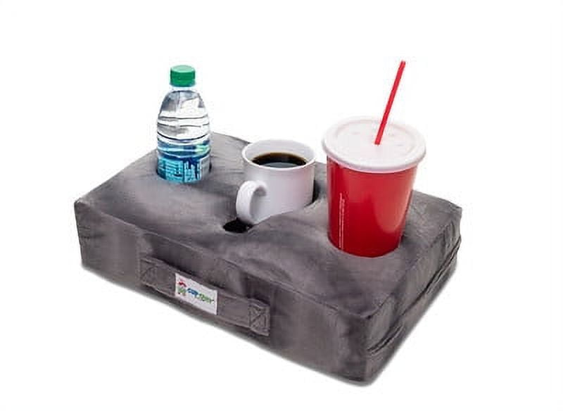 Cup Cozy Pillow Cup Holder Gray