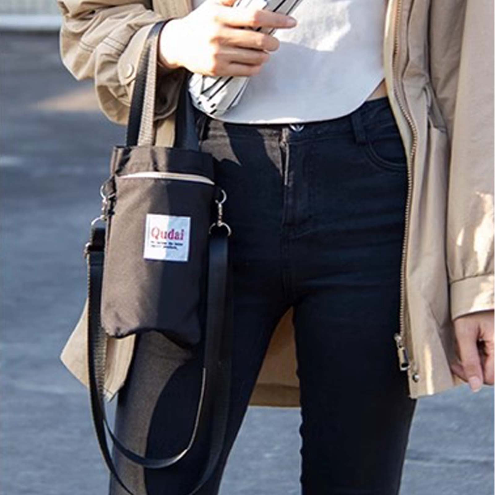 Cup Crossbody Portable Hand Carry Kettle Bag Stew Beaker Protective Cover Universal Large