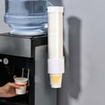 thumbnail image 1 of Cup Dispenser Large Capacity Disposable Cup Dispenser Holder Rack for 70 Cups Hangable Mount Plastic Organizer Water Dispenser Accessory Office Party Supplies Disposable Cup Holder, 1 of 8