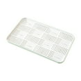 thumbnail image 1 of Cup Drying Rack & Dish Drying Tray,Drain Board for Small Kitchen Sink,Dish Drain Tray Large Enough for Counter or Coffee Table,Big White Dish Drying Mat, 1 of 6