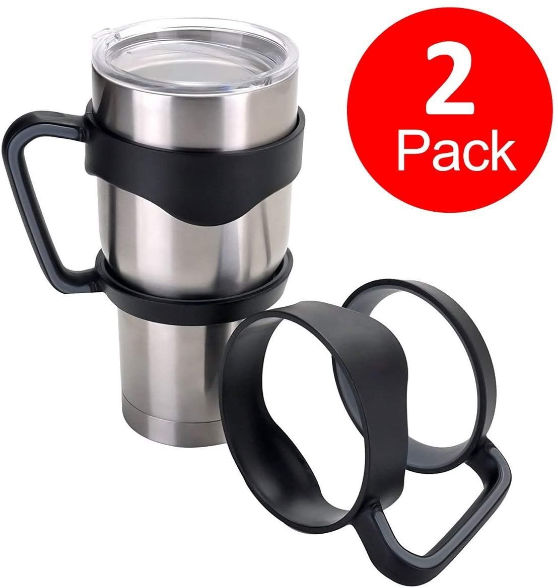 Sieral 5 Pack Tumbler Handle Tumbler Holder Portable  Compatible with 30 oz of RTIC, Ozark Trail, Simple Modern, SIC, SUNWILL,  Tervis All Brand Travel Tumbler Cup Mug, 5 Styles: Tumblers