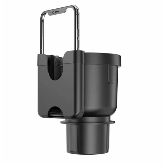 Cup Holder Adapter for Large Cups, 2 in 1 Multifunctional Car Cup Holder Expander Adapter for Bottles & Big Drinks Mugs, Universal Vehicle