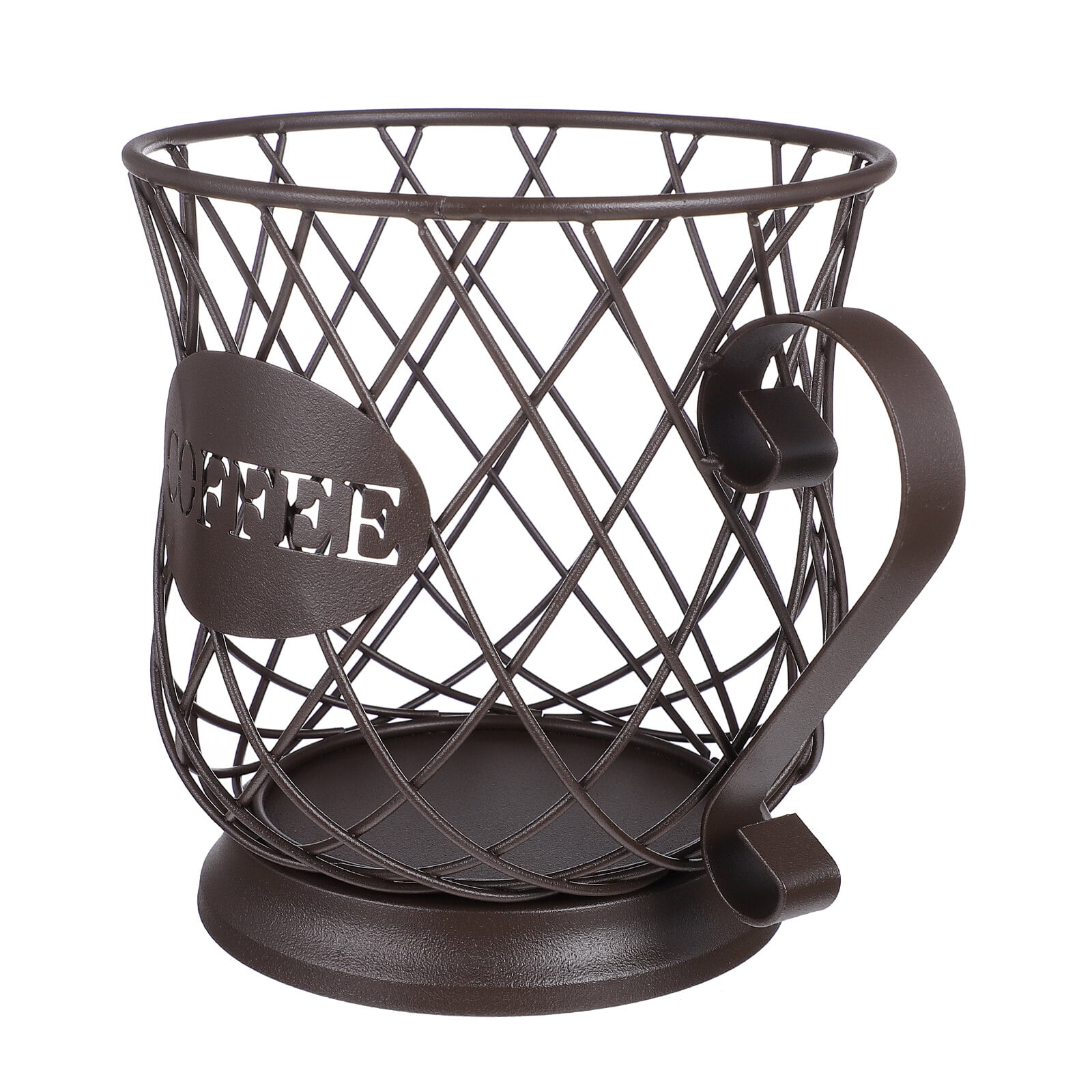 Cup Holder Coffee Pod Storage Organizer Basket Container for Counter Coffee Bar