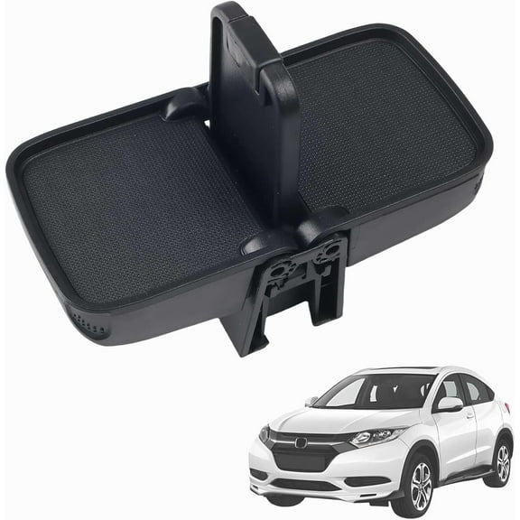 Cup Holder Insert Compatible with Honda HRV HR-V 2016-2018, Center Console Replacement for OEM 77230-T7W-A02ZA