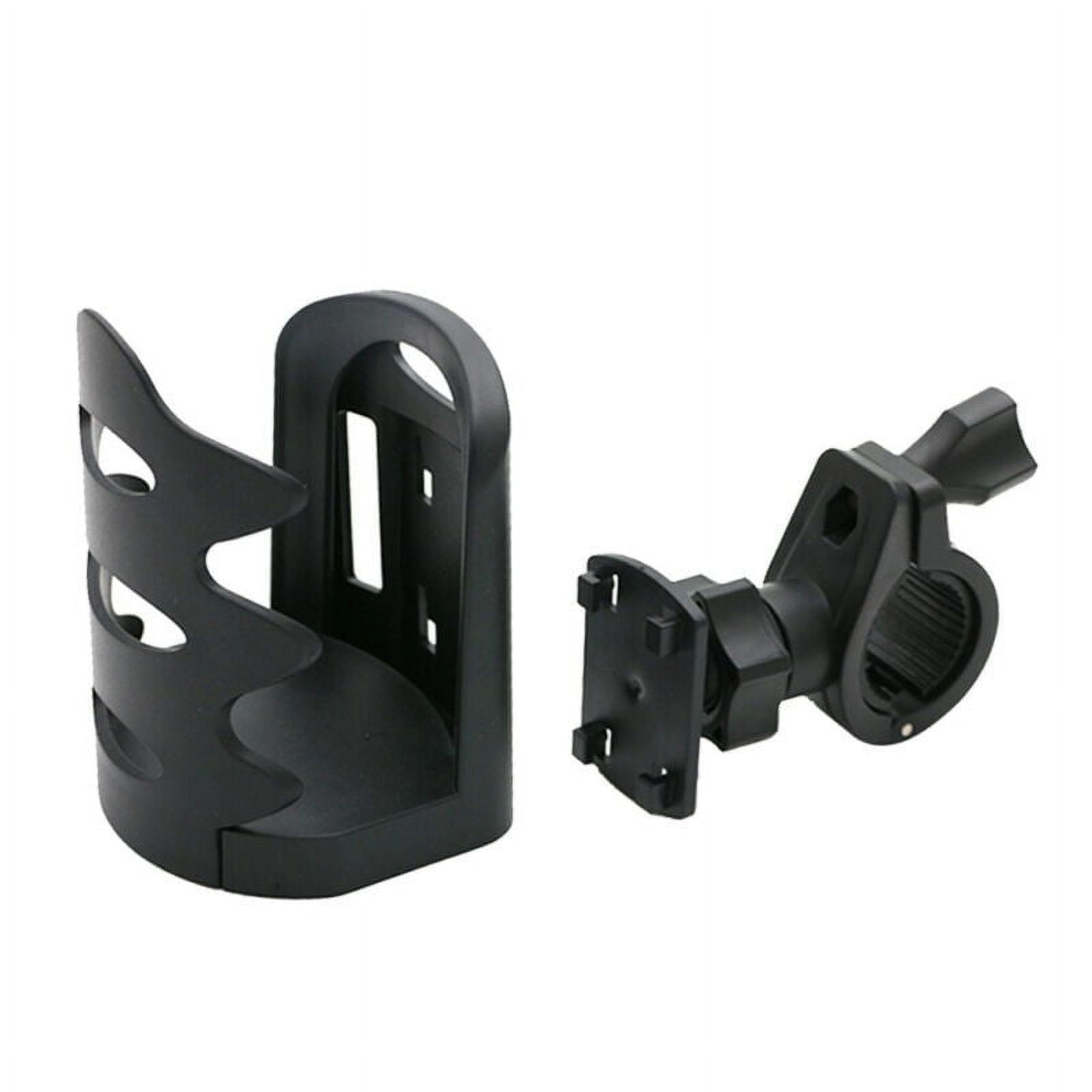 GOODFITMENT Black Universal Motorcycle Cup Holder – Fits 7/8" Handlebars, Iron - View #2