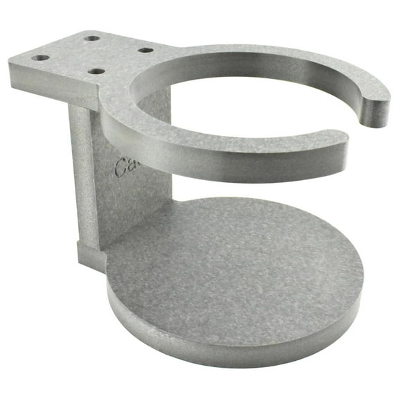 Cup Holder for Adirondack Chair or Patio, Fits Standard- Large Cups (2 Pack, Charcoal Gray)