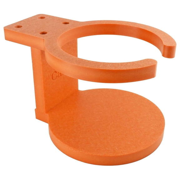 Cup Holder for Adirondack Chair or Patio, Fits Standard- Large Cups (2 Pack, Orange)