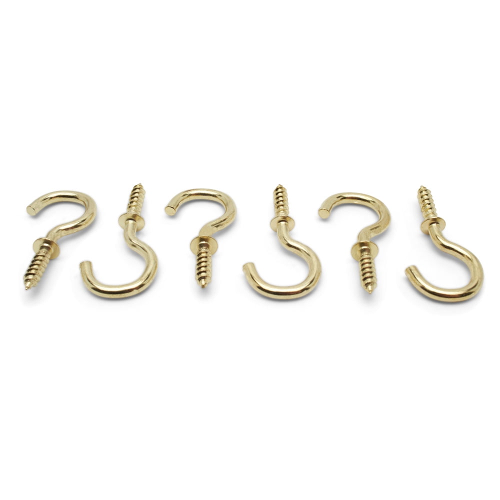 Cup Hooks Screw in 3/4 inch, Pack of 250 Mini Screw in Hooks for Hanging, by Woodpeckers