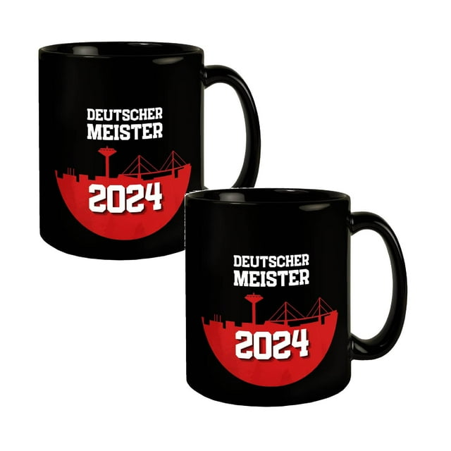 Cup In Black With Inscriptions On German 2024 Fan Items Fan Football