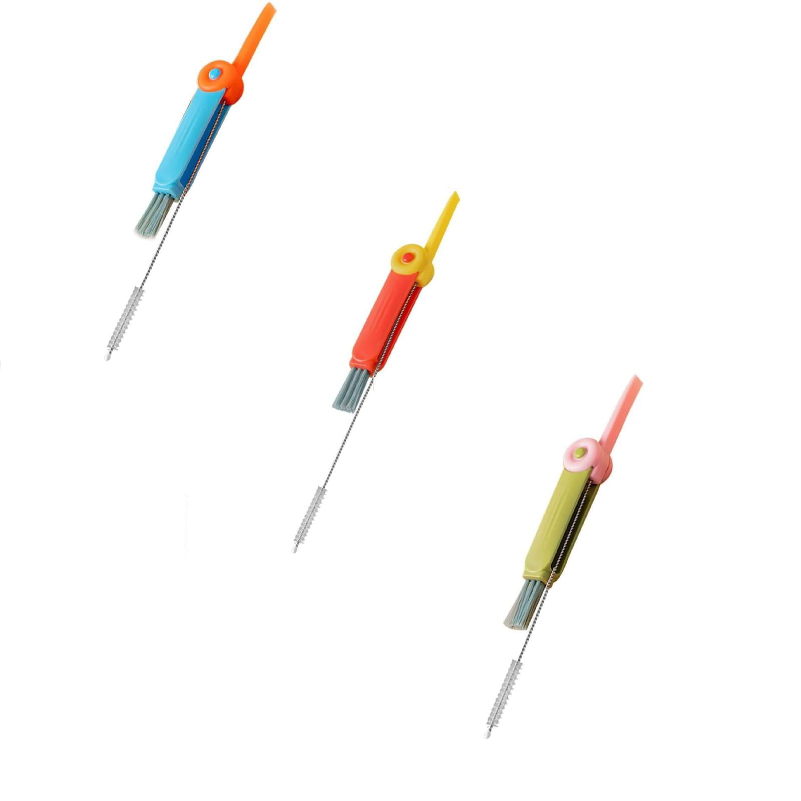 Cup Lid Cleaning Brush 2024 Upgrade Straw Cleaning Brush Set Cup Lid