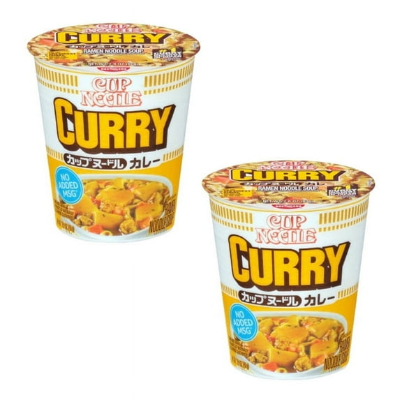 Cup Noodle Curry, (2 PACK)