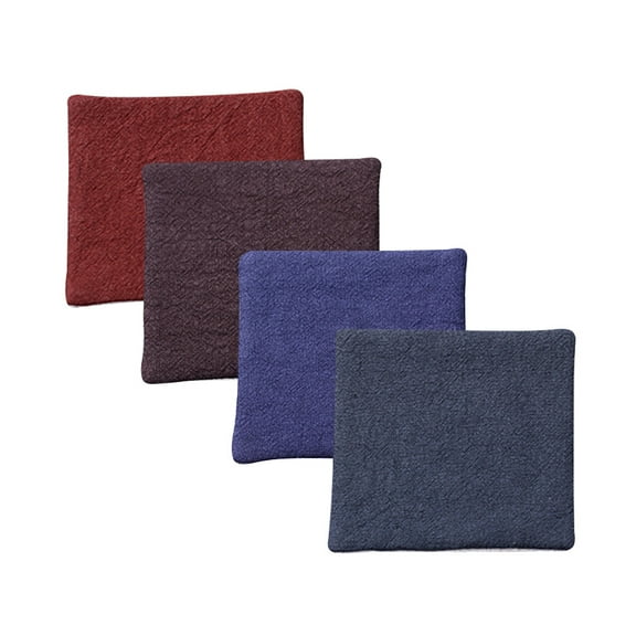 Cup Pads Random Color Coaster Practical Cotton Linen Placemat Coasters Thicken 4 Pcs