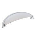 thumbnail image 1 of Cup Pulls Collection 3 in (76 mm) Center-to-Center Polished Chrome Cabinet Cup Pull - 5 Pack, 1 of 2