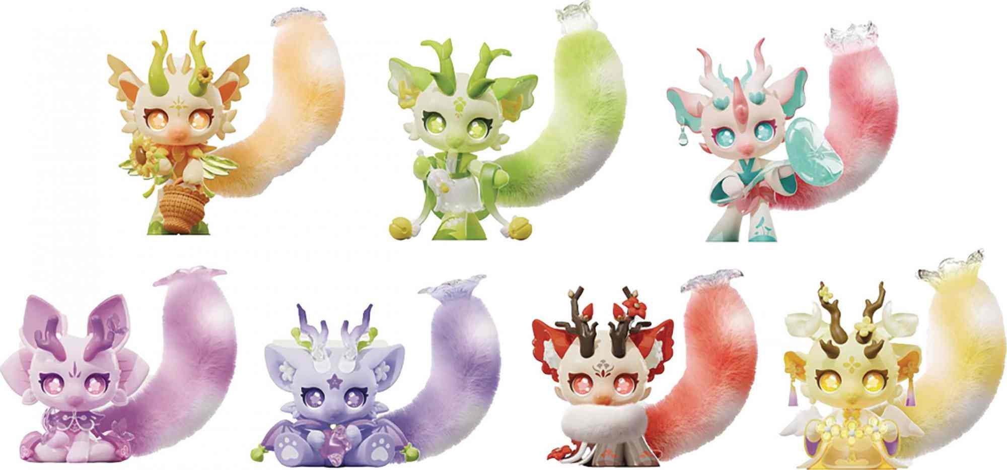 Cup Rabbit Flower and Dragon Mystery Pack (1 RANDOM Figure)
