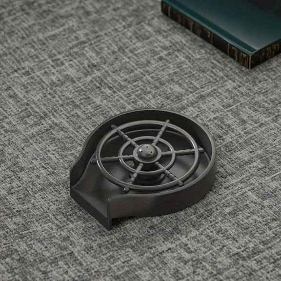 Cup Scrubber - Manual Auto-Spin Cleaner for Dishes, Mugs & Bottles - No Electricity Needed, Portable & Durable for Home, Bar, RV Use