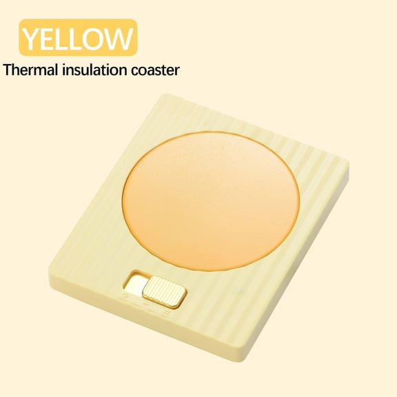 Cup Warmer Dual Temperature - Universal Coffee Mug Heater for Home/Office, USB Powered, Fast Heating & Auto Shutoff, Compact Drink Warmer with ABS Panel