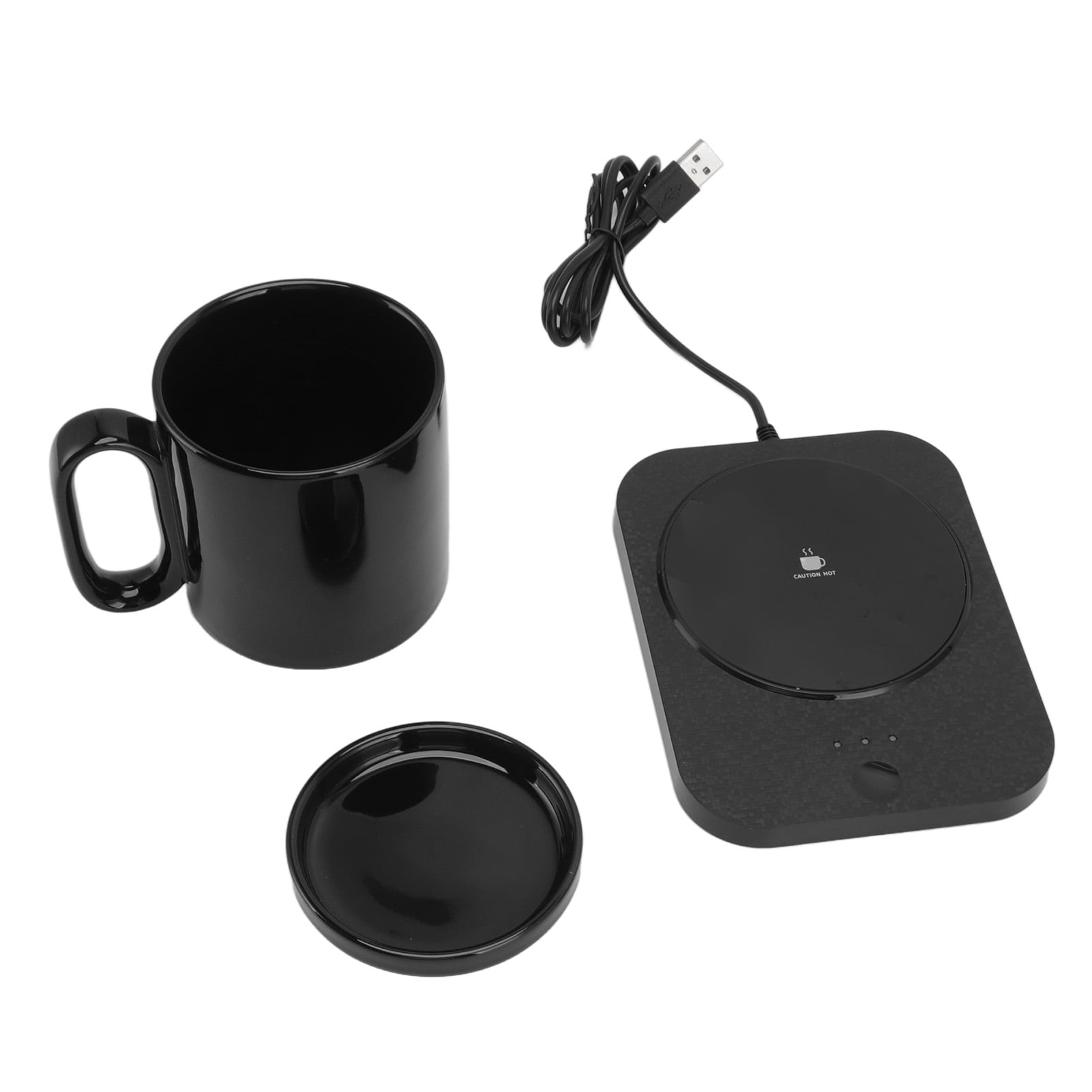 Cup Warmer, Smart Cup Warmer for Home Office Desk, 3 Gears Control USB