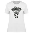 thumbnail image 1 of Cup With Many Lollipops  T-Shirt Women -Image by Shutterstock, Female Medium, 1 of 2