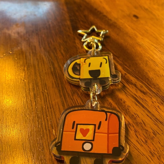 Cup and Treasure chest PPT2 Linked Keychain YouTube object show