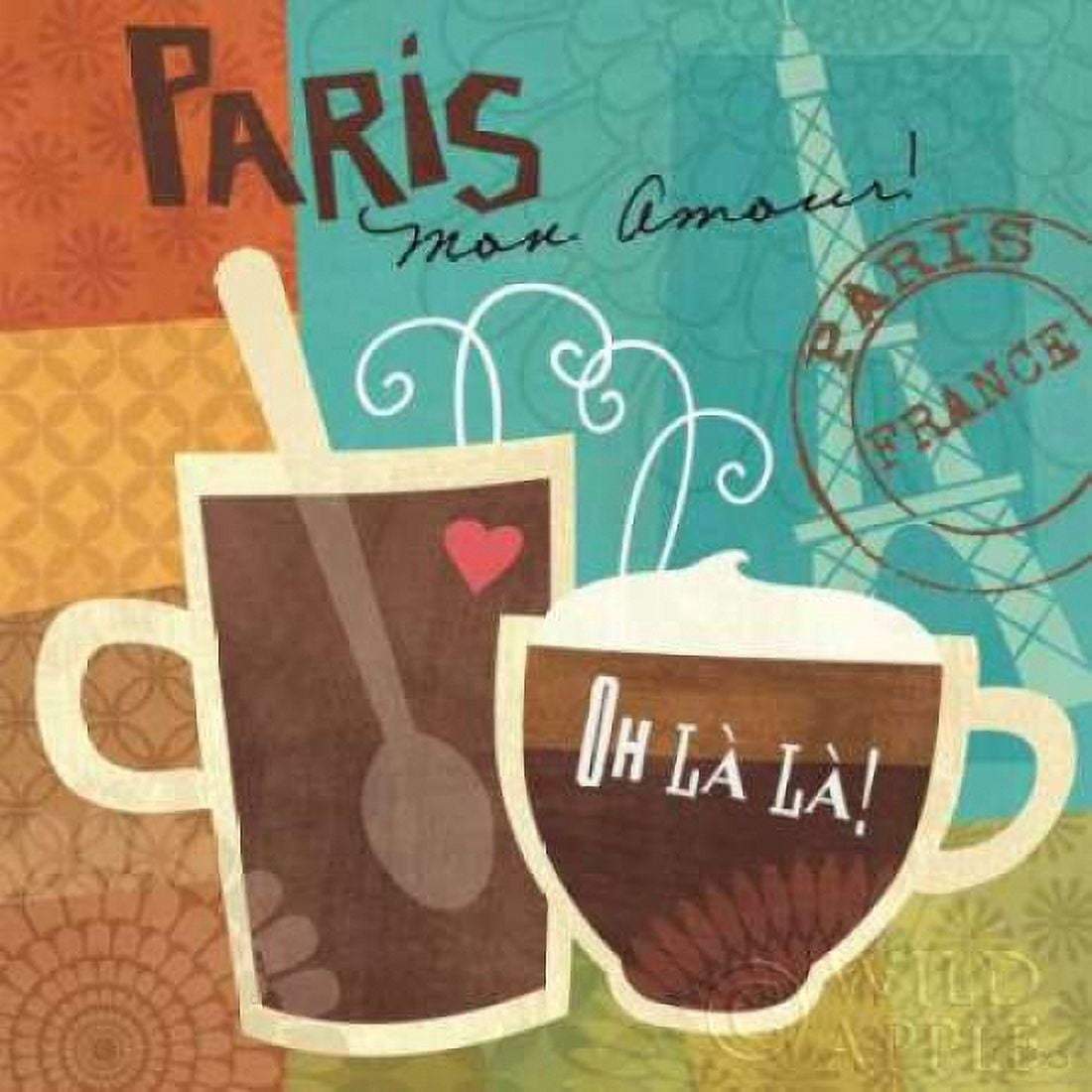 Cup-les I Canvas Art - Veronique Charron (24 x 24)