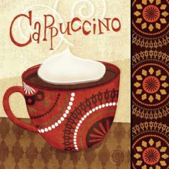 Cup of Joe II Canvas Art - Veronique Charron (24 x 24)