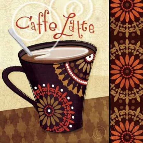 Cup of Joe IV Canvas Art - Veronique Charron (24 x 24)
