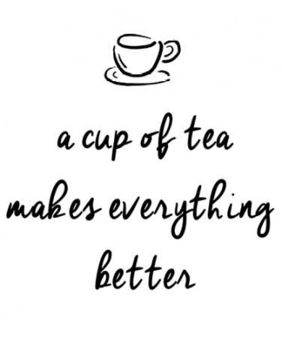 Cup of Tea Canvas Art - Anna Quach (20 x 24)
