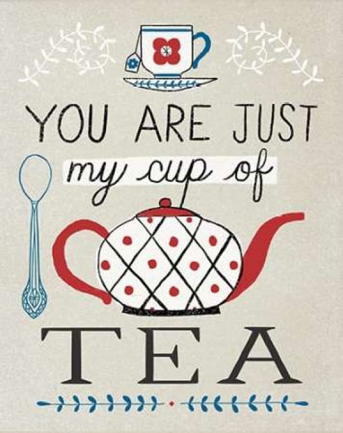 Cup of Tea Canvas Art - Oliver Towne (22 x 28)