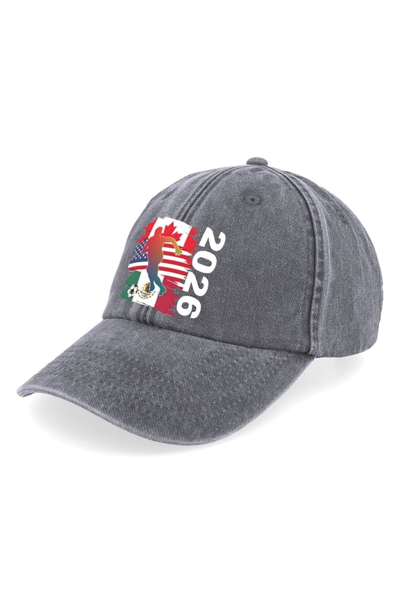 Cup26 Hats USA CAN MEX 2026 Host Country Soccer Football Supporters Cap