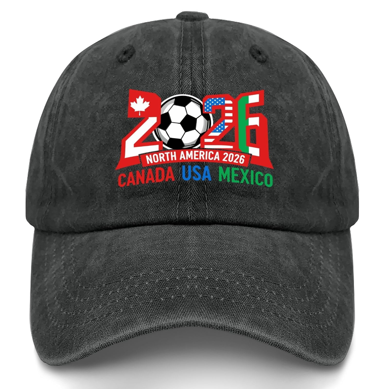 YiFudd Soccer Fan Cap, Cup26 Soccer Theme Merchandise Adjustable