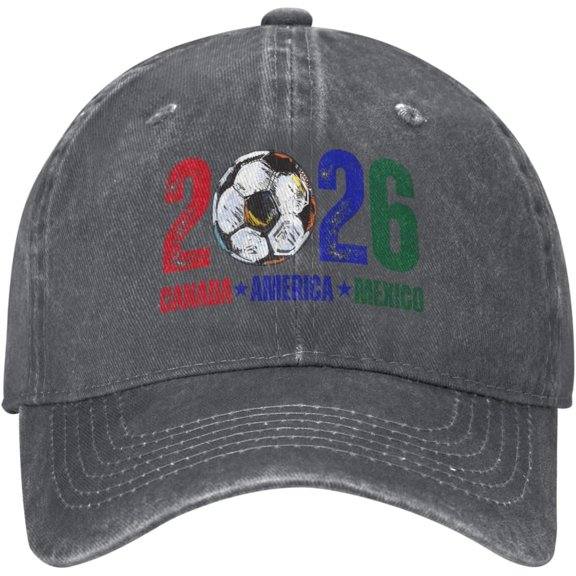 Cup26 Hats USA Canada Mexico 2026 Host Country Soccer Football Supporters Cap