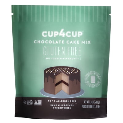 Cup4Cup Gluten Free Chocolate Cake Mix, 21.16 oz